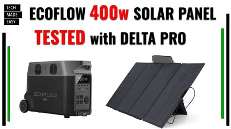 00 Save 100. . Ecoflow 400w solar panel review